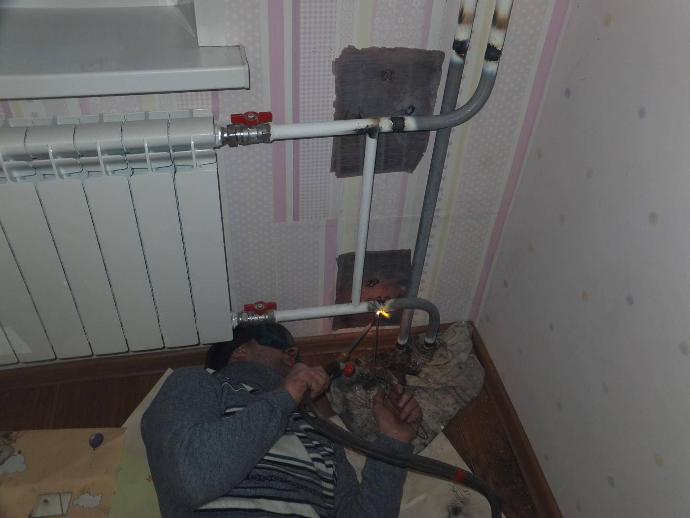 Замена стояков